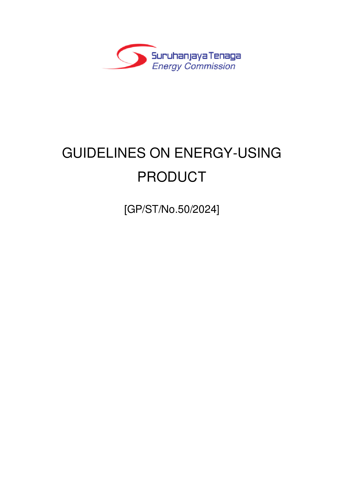 Guidelines on Energy Using Product