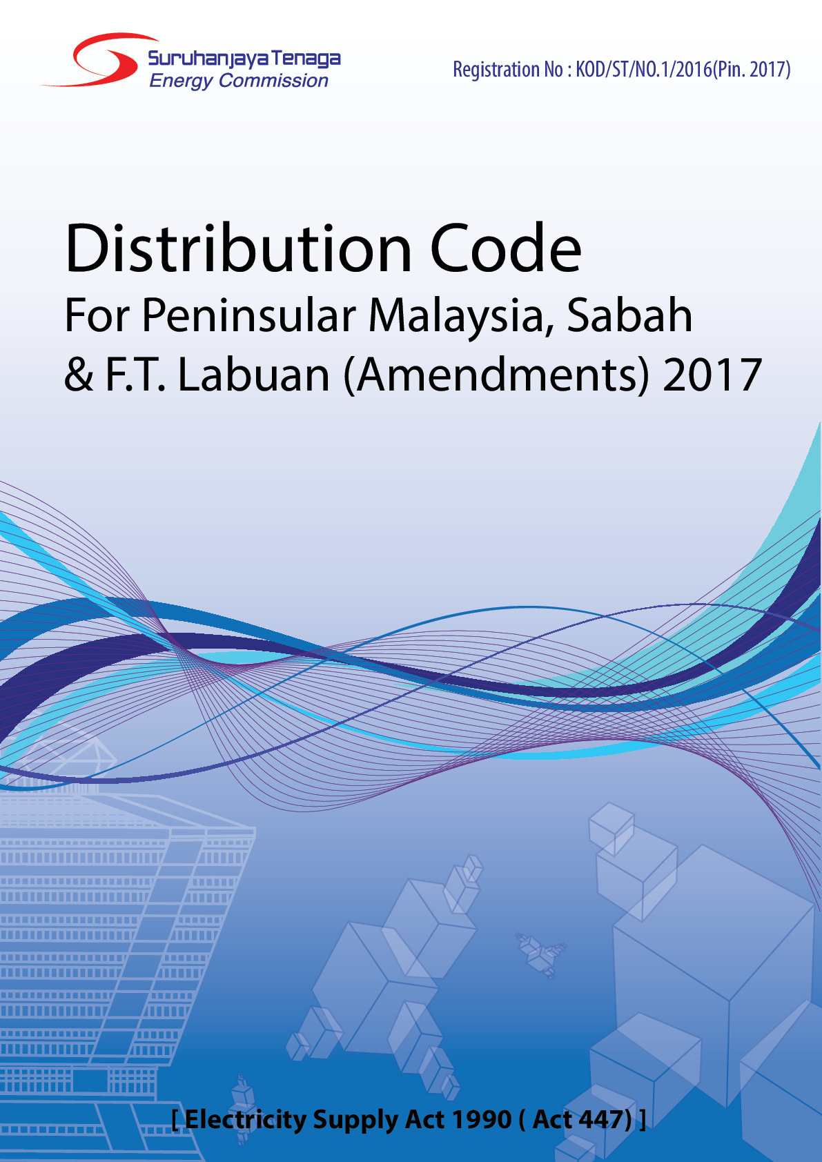 Distribution Code for Peninsular Malaysia, Sabah & F.T. Labuan (Amendments) 2017