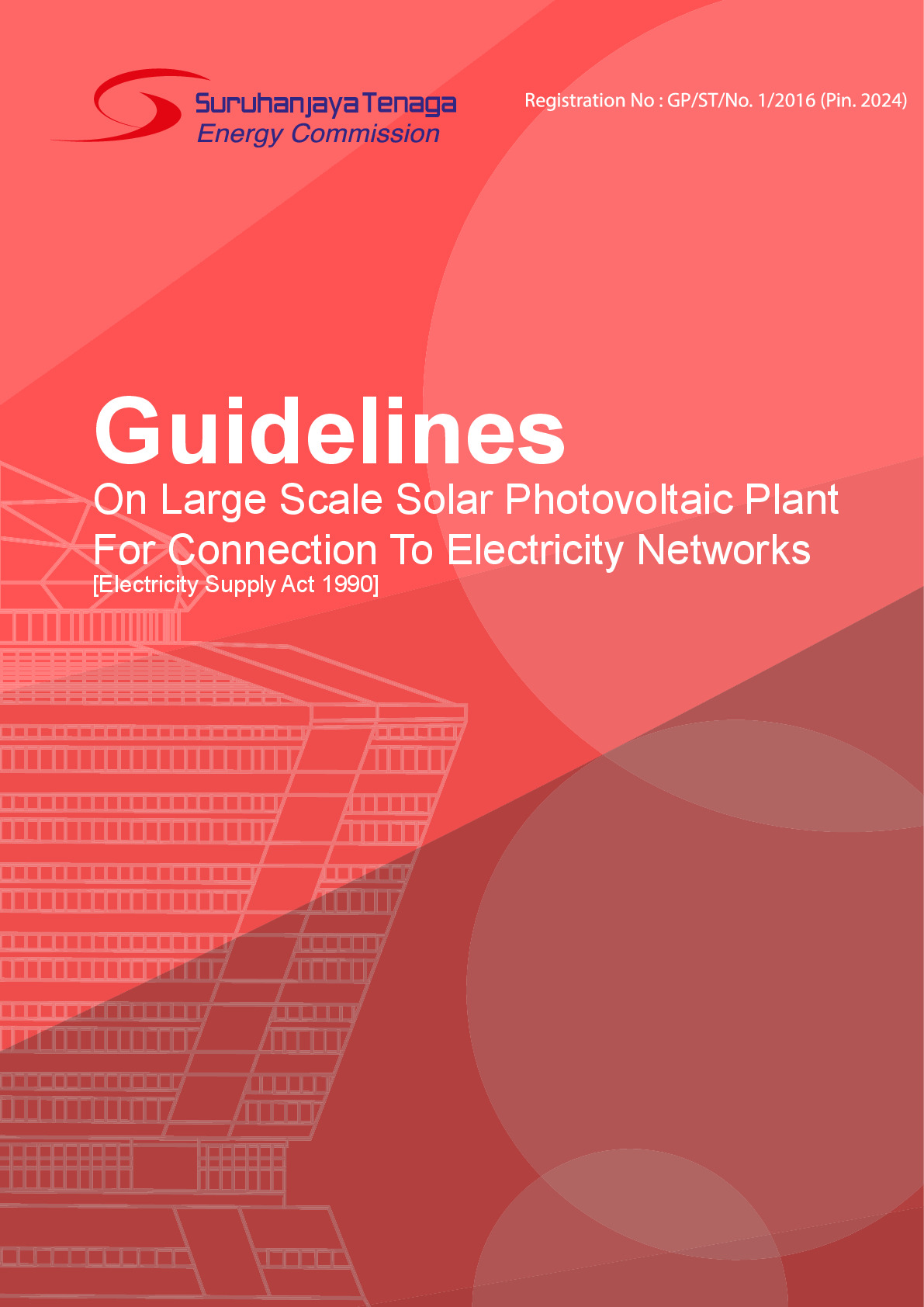 Guidelines on Large Scale Solar PV Plant for Connection to Electricity Network