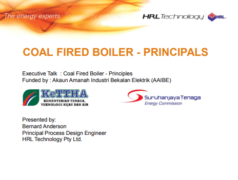 Coal Fired Boiler - Principals Version 2