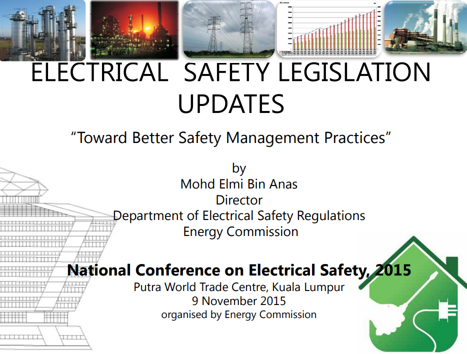 Electrical Safety Legislation Updates