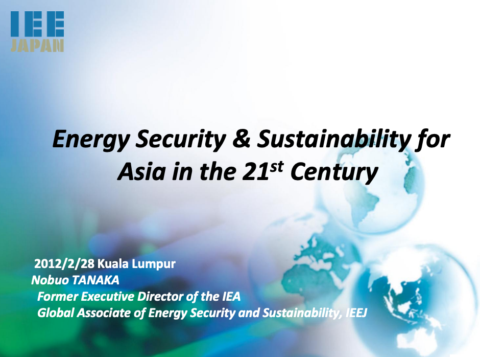 Keynote Address_Mr Nabuo Tanaka