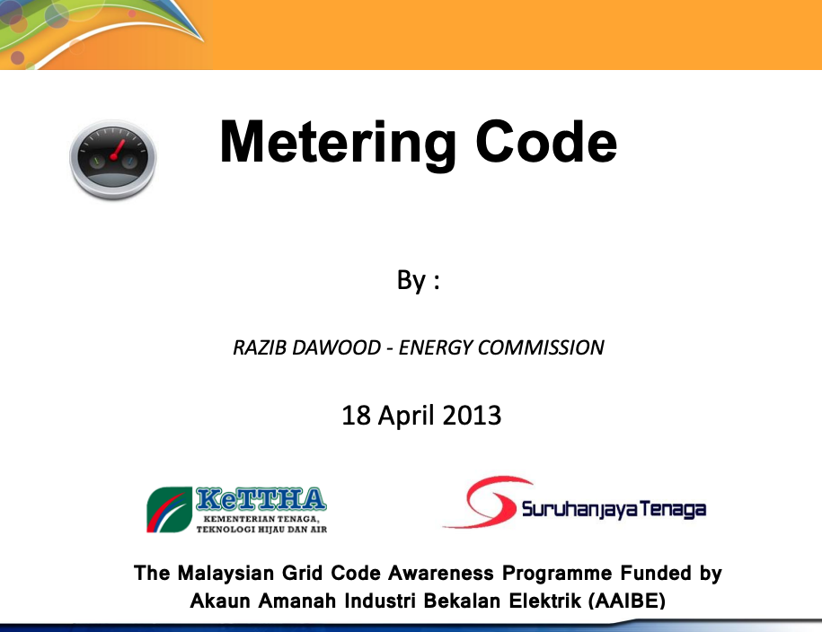Metering Code