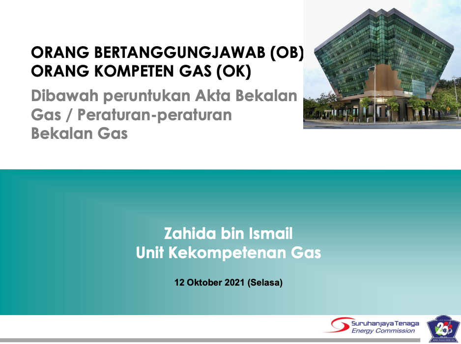 Orang Bertanggungjawab (OB) dan Orang Kompeten