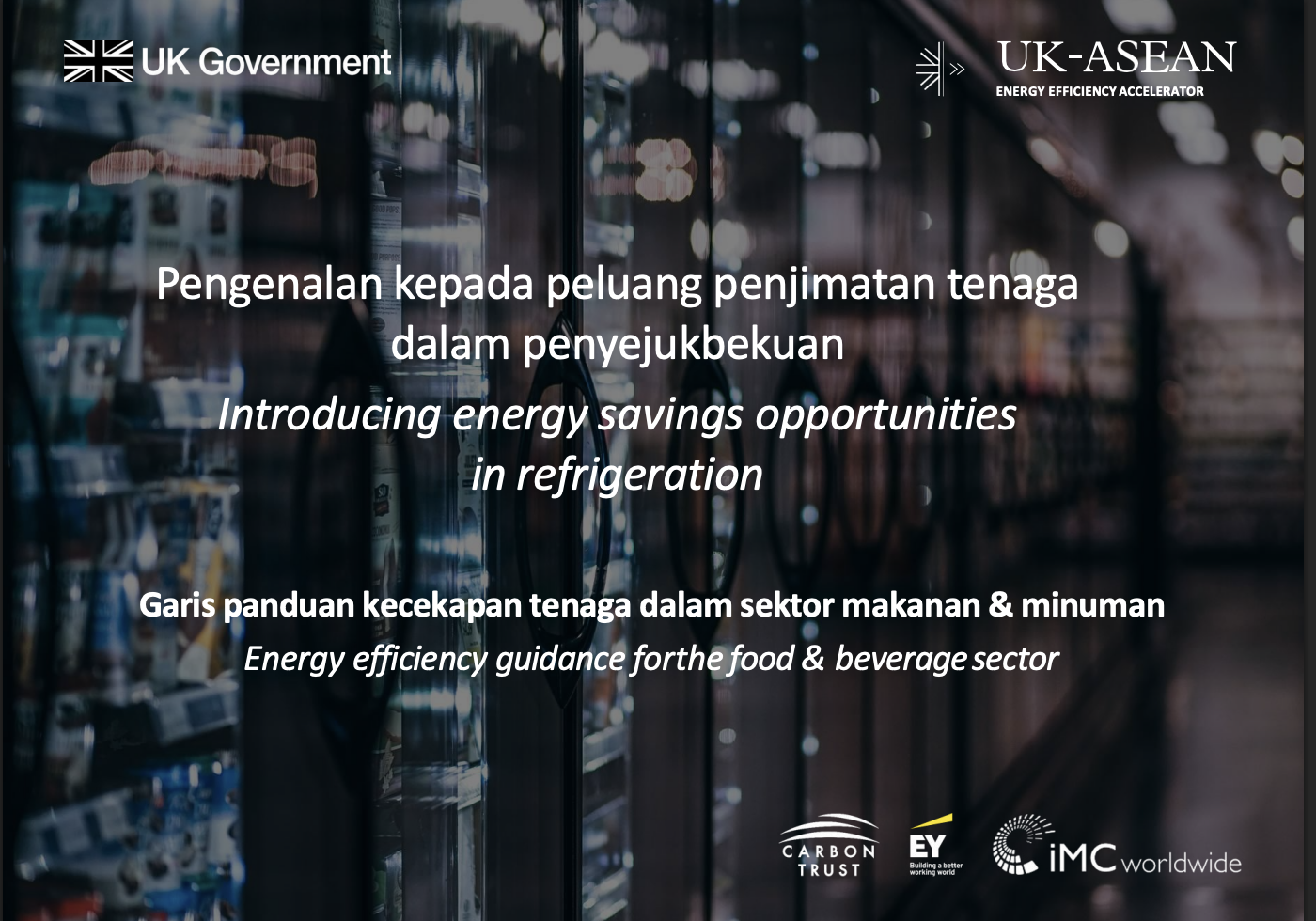 Energy Efficiency Guidance - Refrigeration	