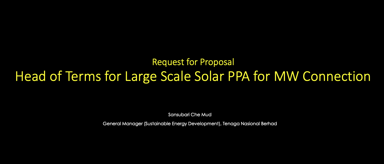 Slides Presentation of Request For Proposal (RFP) Briefing on 26th May 2016 (1)