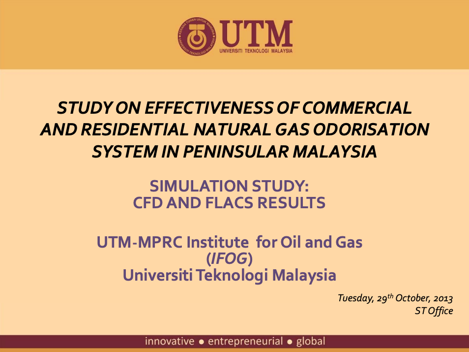 Simulation Study: CFD and FLACS Results