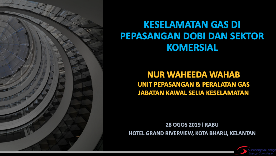 UPPG ST- "Keselamatan Gas di Pepasangan Dobi & Sektor Komersial"