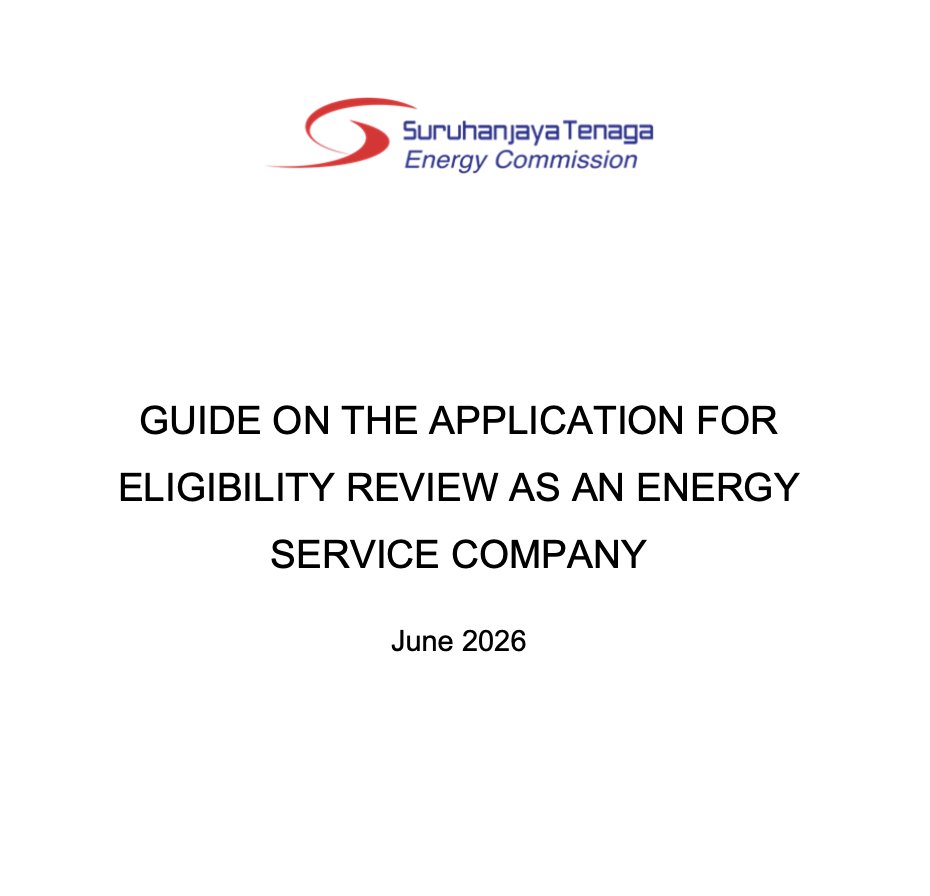 GUIDE ON APPLICATION FOR ELIGIBILITY REVIEW AS AN ENERGY SERVICE COMPANY (ESCO)