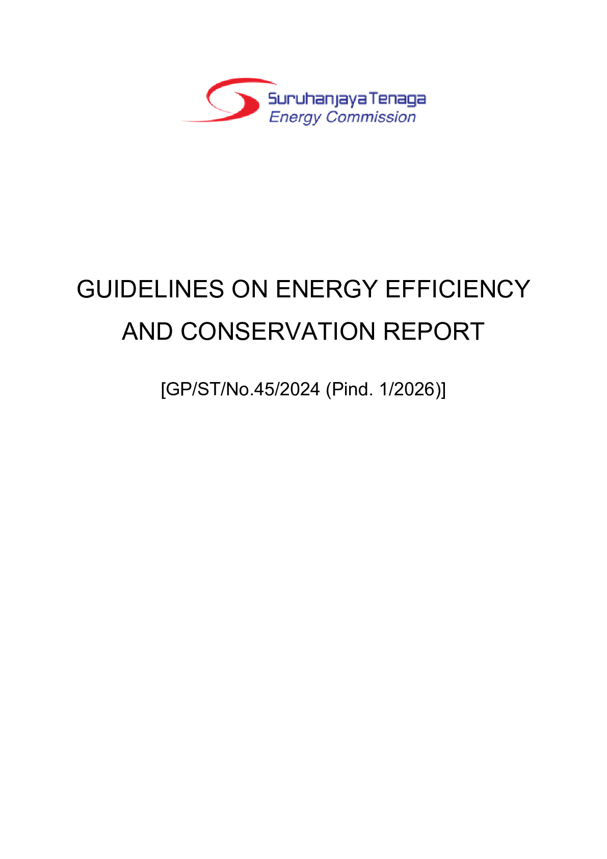Guidelines on Energy Efficiency and Conservation Report