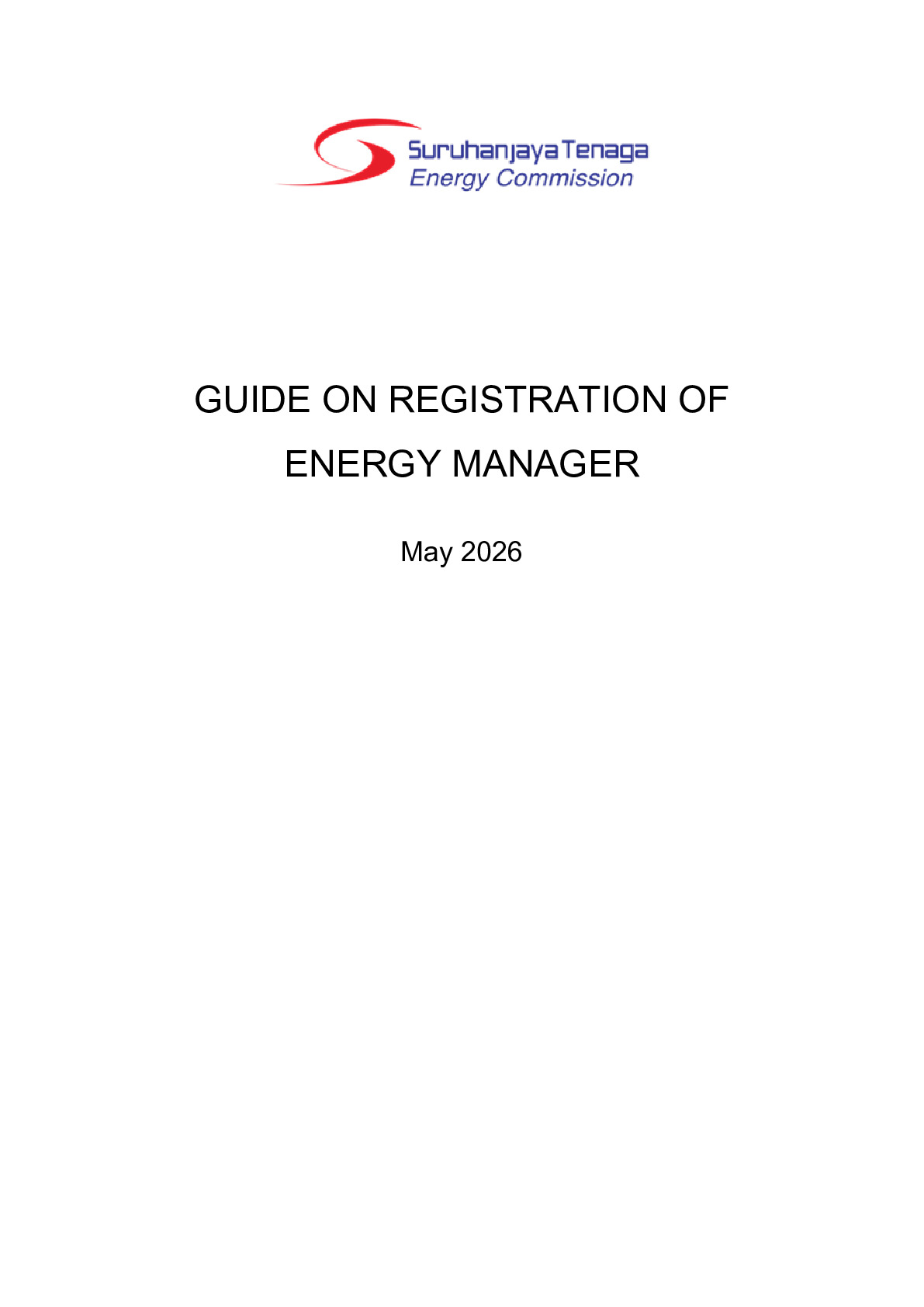 Guide On Registration of Energy Manager