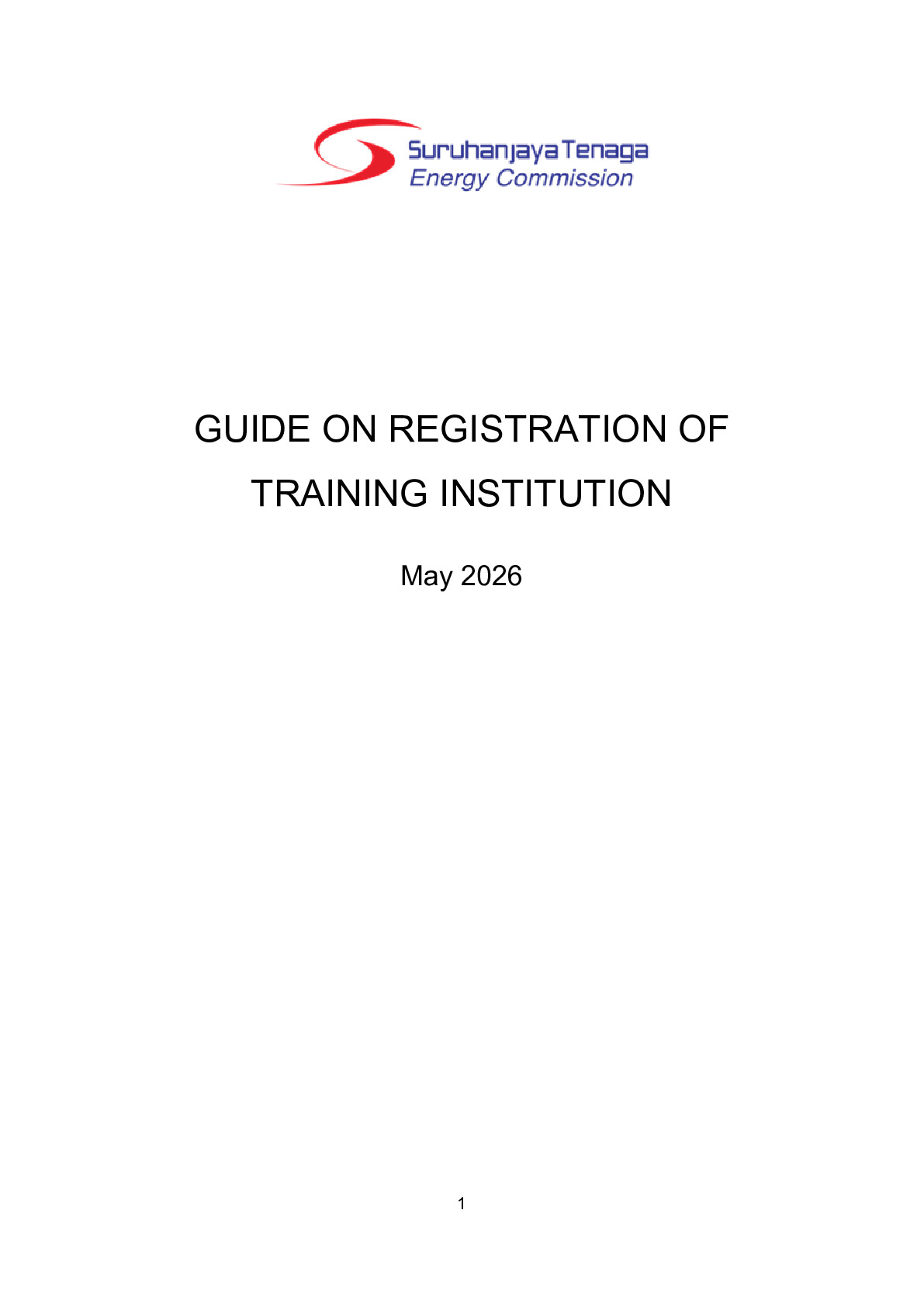 Guide On Registration of Training Institution 