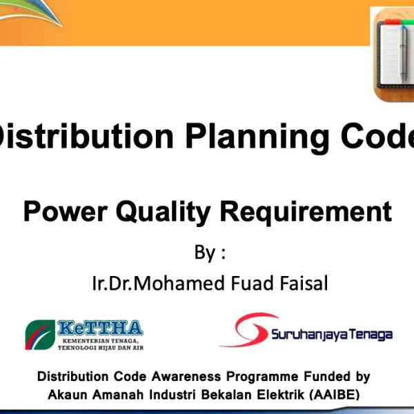 Distribution Planning CodePower Quality Requirement