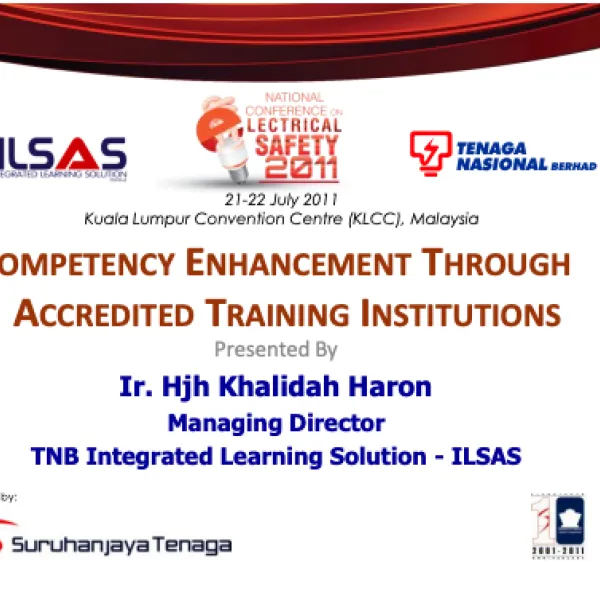 ILSAS: Competency Enhancement through Accredited Training Institutions