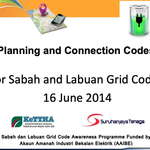 Planning and Connection Codes for Sabah and Labuan Grid Codes