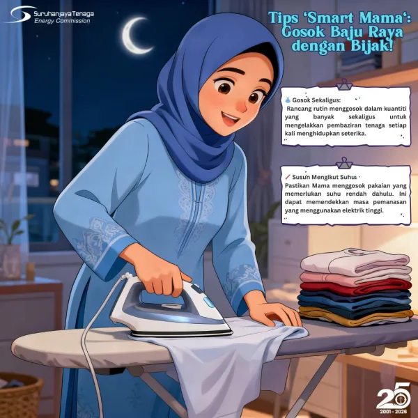 Smart Mama: Gosok Baju Raya Dengan Bijak