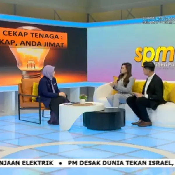 Temubual di Rancangan Selamat Pagi Malaysia & Berita RTM &ndash; Insentif Cekap Tenaga: Anda Cekap, Anda Jimat