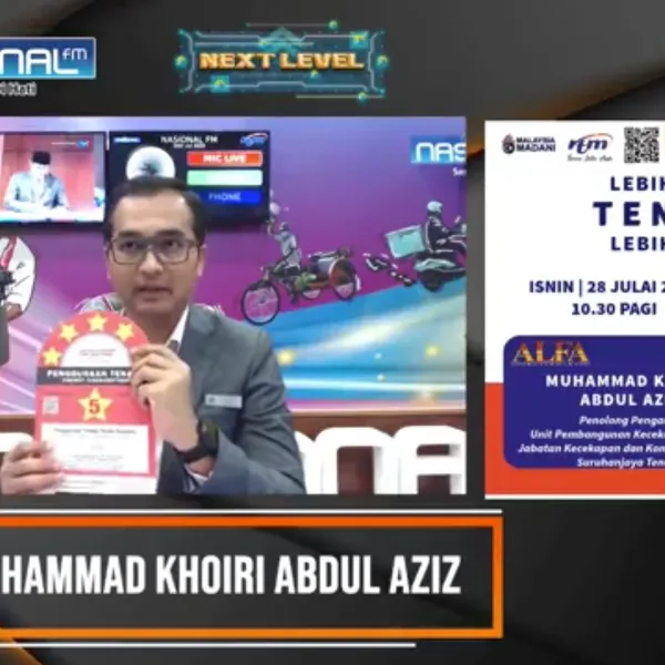Temubual di Rancangan Radio Nasional FM, Lebih Cekap Tenaga, Lebih Cekap Kita