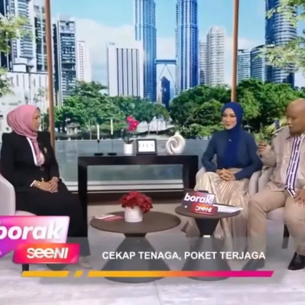 Temubual di Rancangan Borak Seeni, Astro Prima, Cekap Tenaga, Poket Terjaga