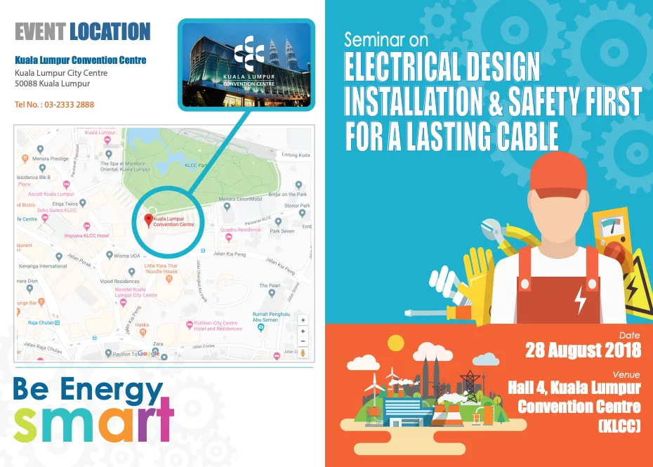 Brochure Seminar on Electrical Design Installation & Safety First for A Lasting Cable