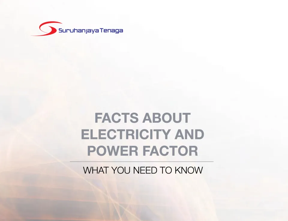 Facts About Electricity And Power Factor