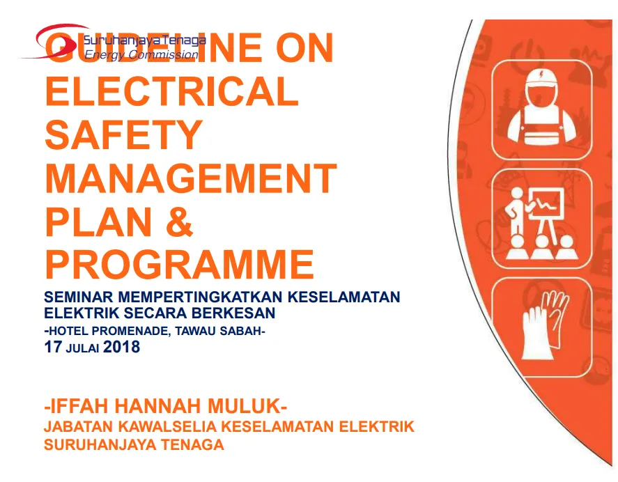 Guideline on Electrical Safety Management Plan & Programme