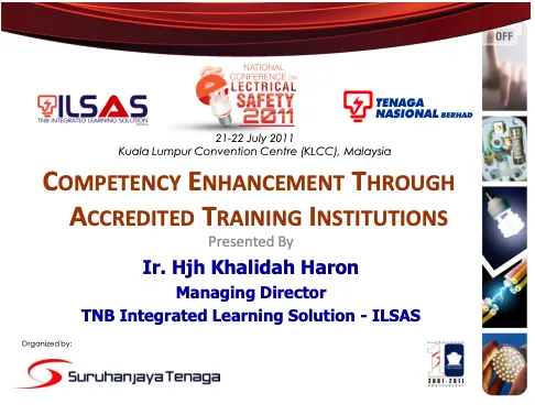 ILSAS: Competency Enhancement through Accredited Training Institutions
