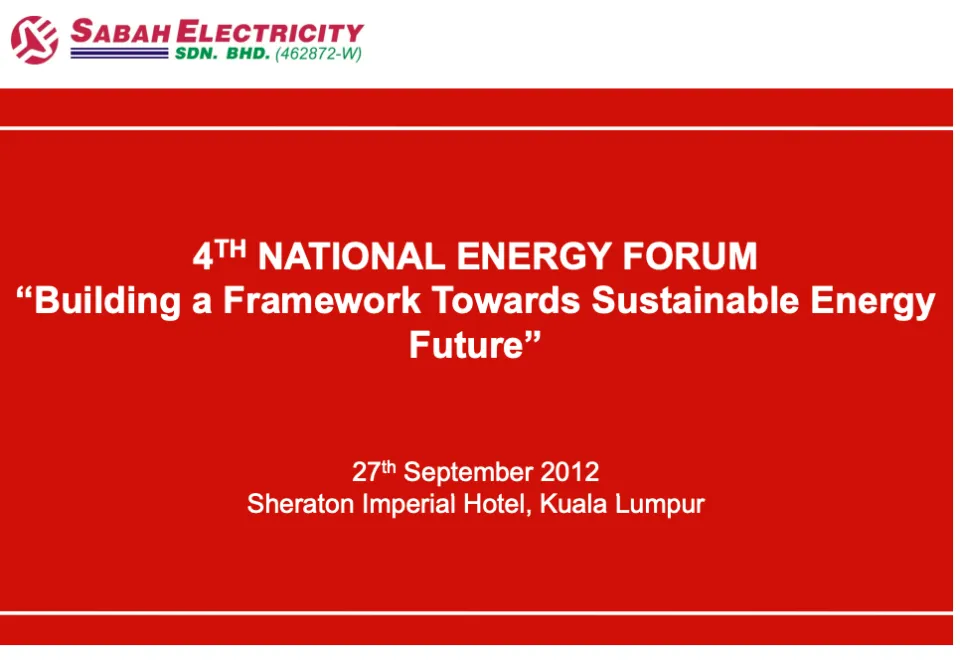 Key Issues and Challenges for Effective Framework - SESB