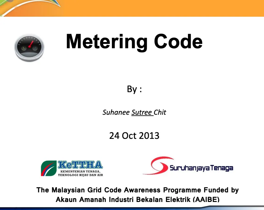 Metering Code