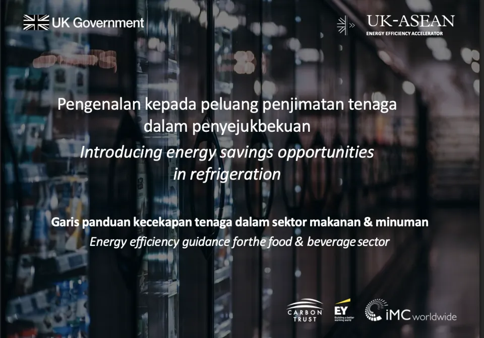 Energy Efficiency Guidance - Refrigeration	