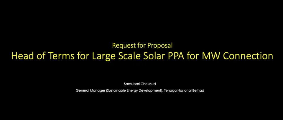 Slides Presentation of Request For Proposal (RFP) Briefing on 26th May 2016 (1)