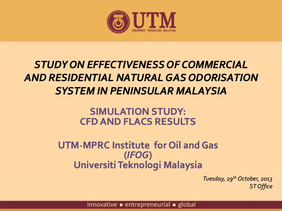 Simulation Study: CFD and FLACS Results