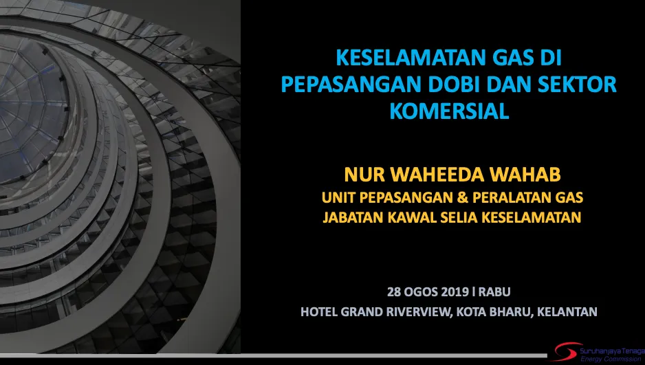 UPPG ST- "Keselamatan Gas di Pepasangan Dobi & Sektor Komersial"