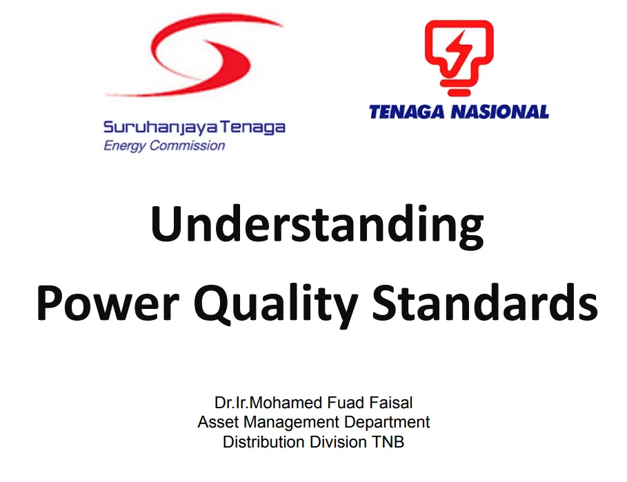 Understanding Power Quality Standards