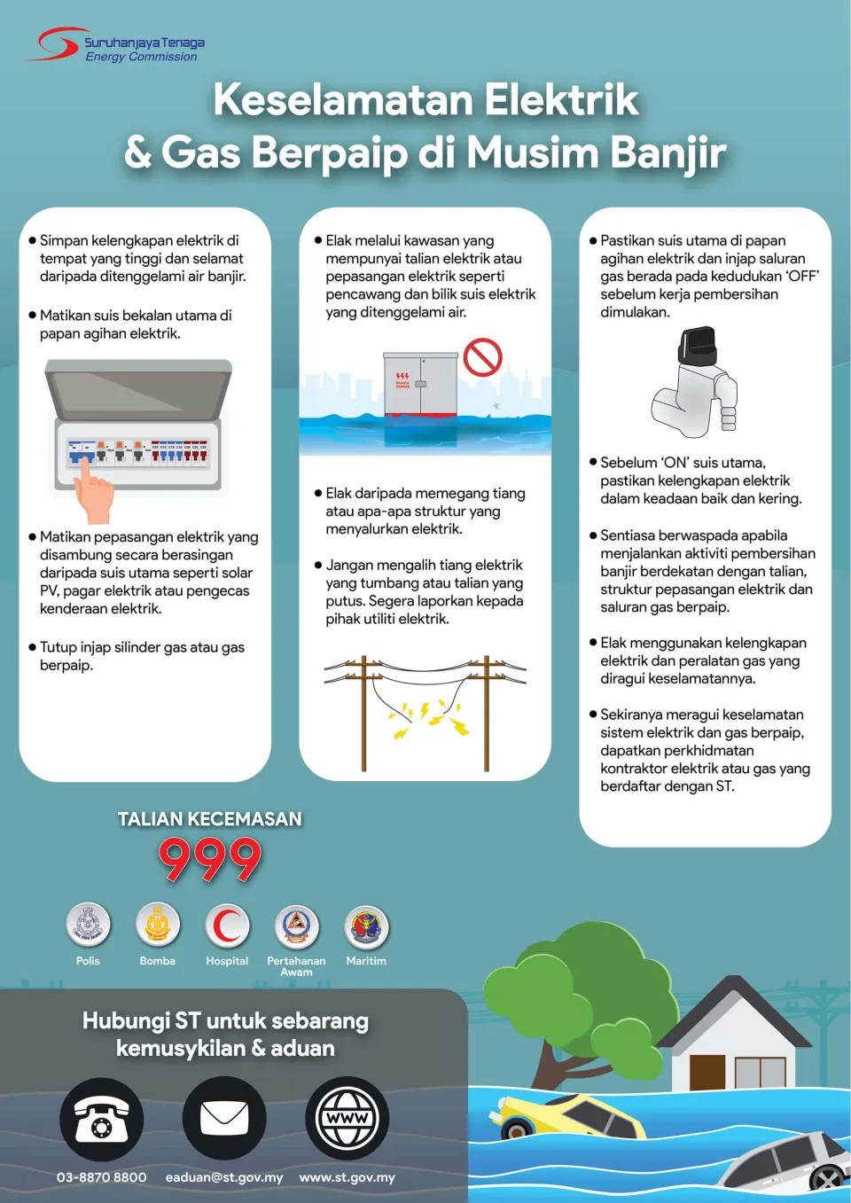 Keselamatan Musim Banjir